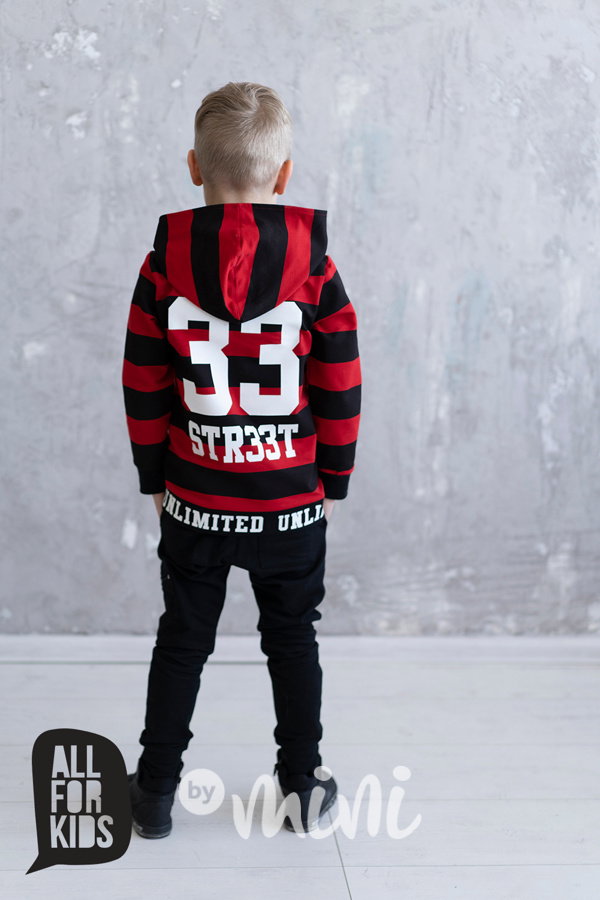 Unlimited souprava black/red