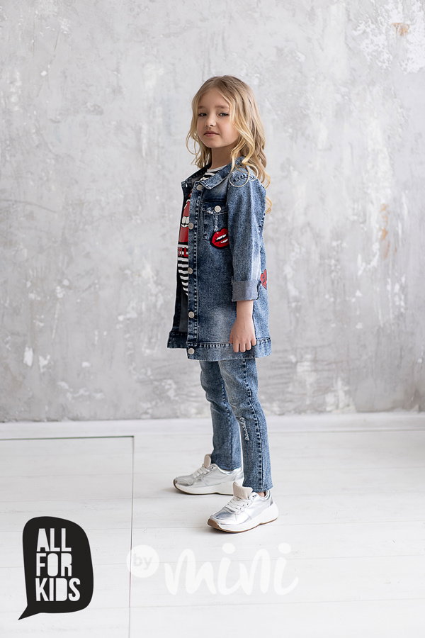 Trendy jeansy heart