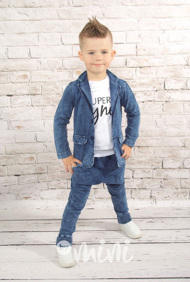 Chlapecké džínové sako