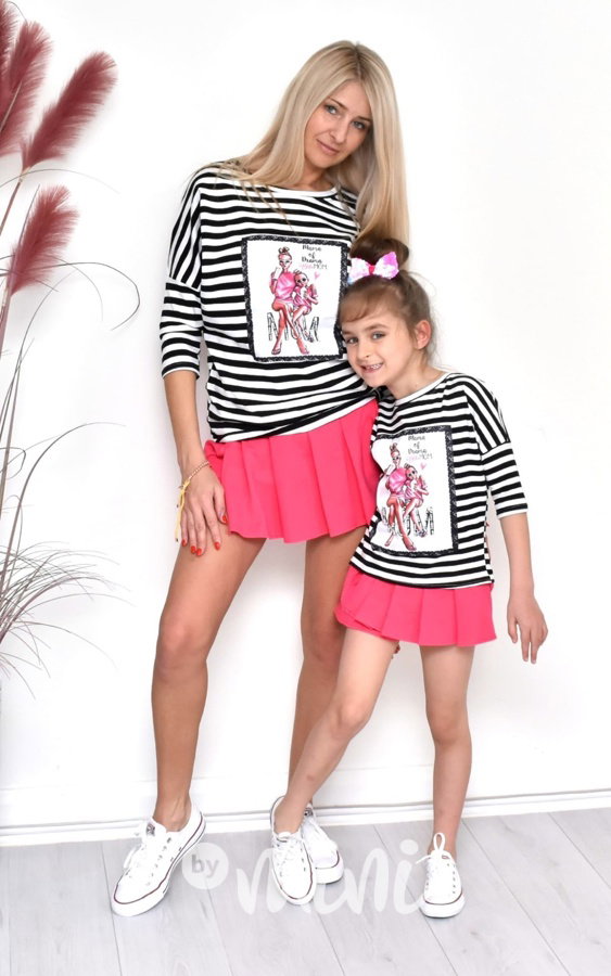 #girlMOM pruhovaná blůzka