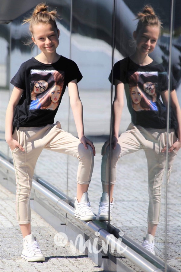 Faces dívčí blůzka černá