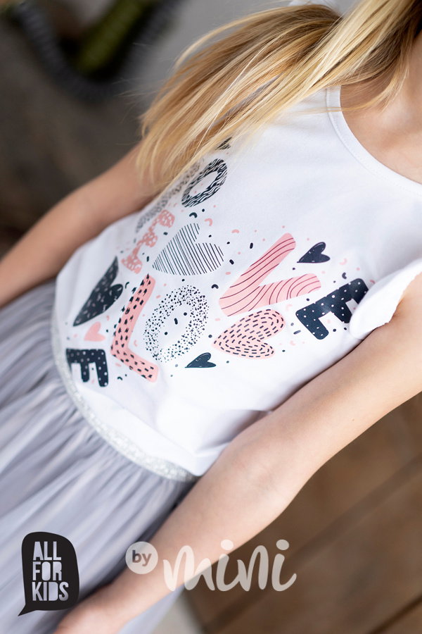 Summer top LOVE pro dívky
