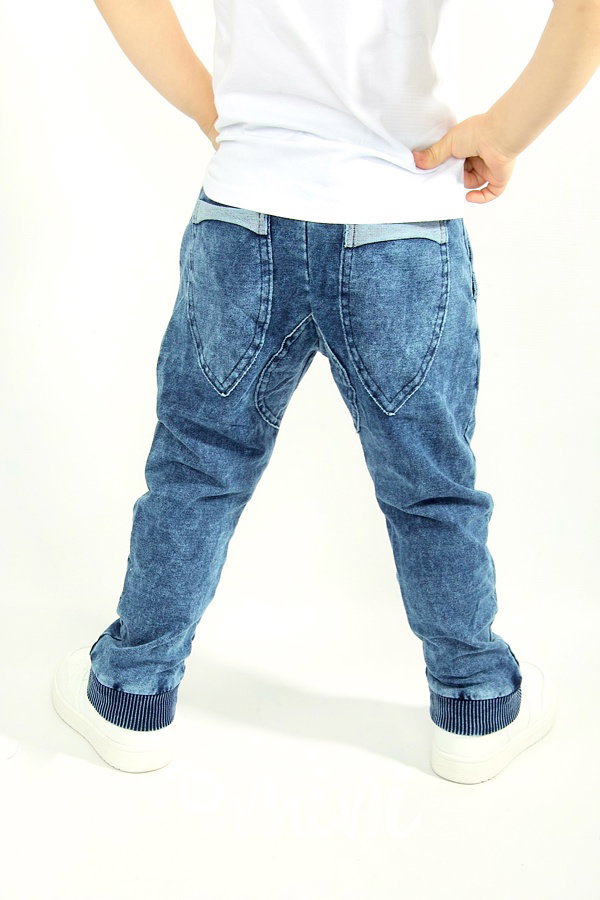 Denim blue chlapecké tepláčky