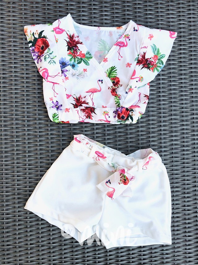Tropic flamingo dívčí set