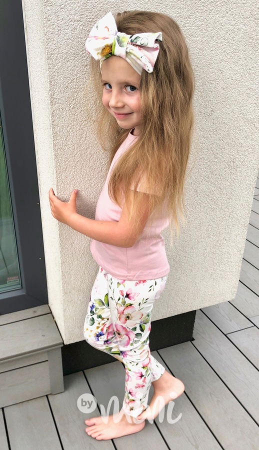 Mašličkový top pudrový