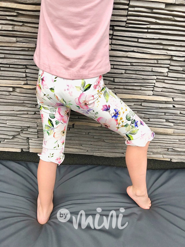 Květované fresh cotton dětské kraťásky
