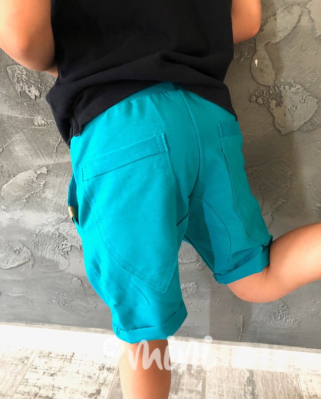 Petrol chlapecké shorts
