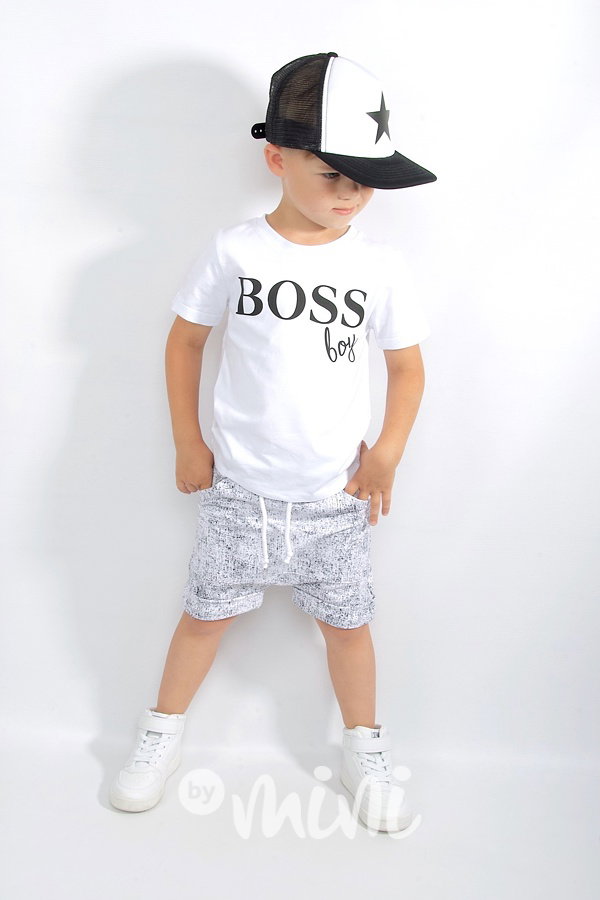 Kosmos baggy kraťasy white