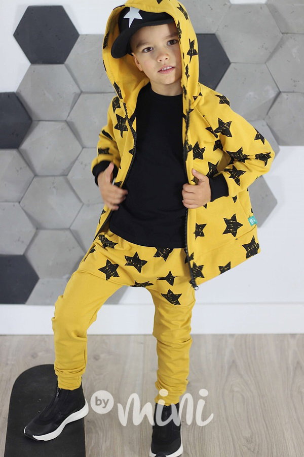 Mustard star baggy tepláčky