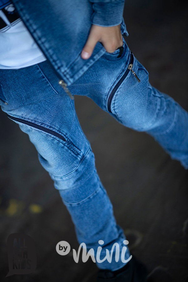 Jeans pants se zipy