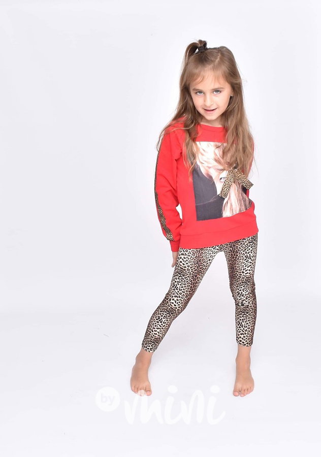Leopard red komplet