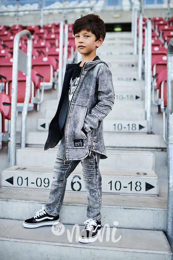 *Premium* Wolf ice black pants kalhoty
