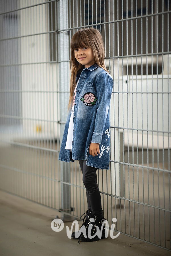 *Premium* leather legíny mat