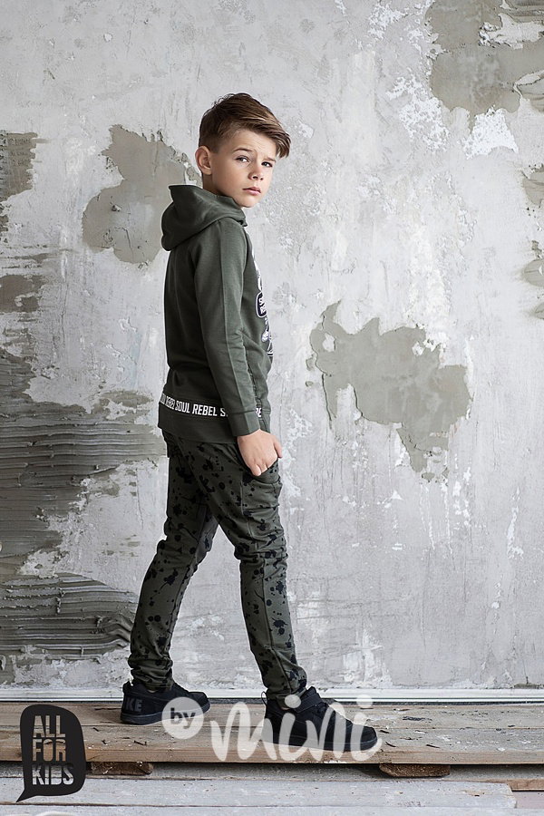 Funky life khaki mikina
