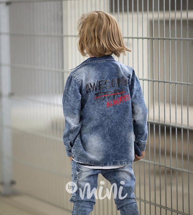*Premium* blue denim košile
