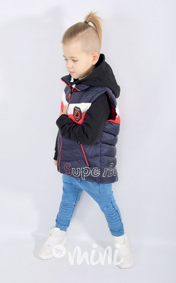 Super BOY jarní vesta - modrá