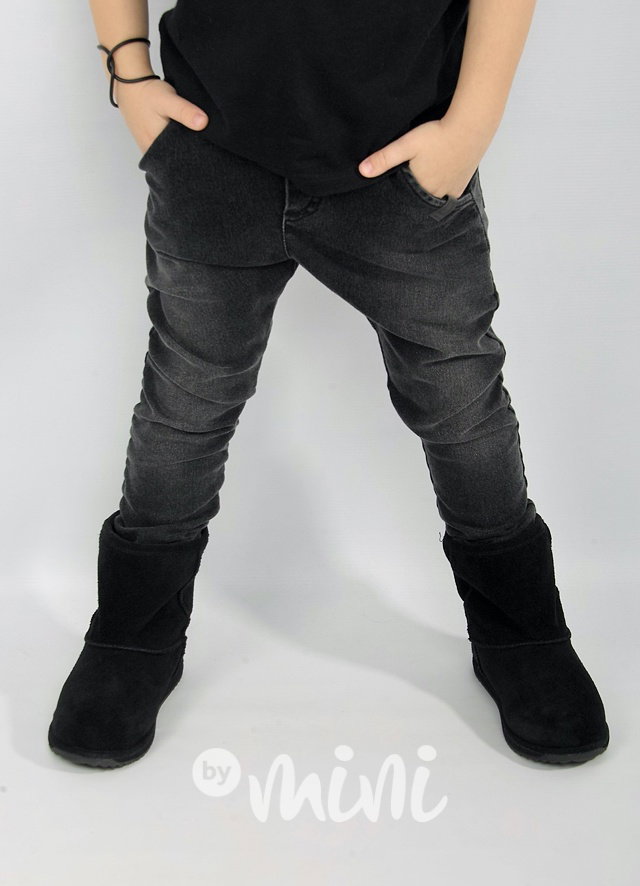 Ombre jeans - black cotton