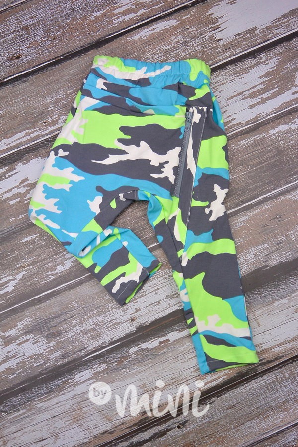Chlapecké dětské army baggy