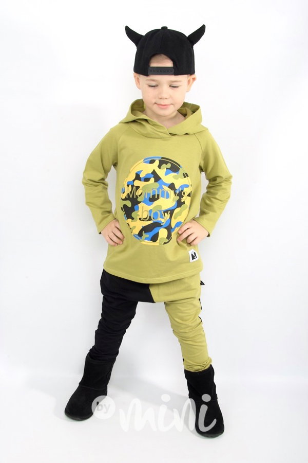 Mommy's boy souprava - lemon/black