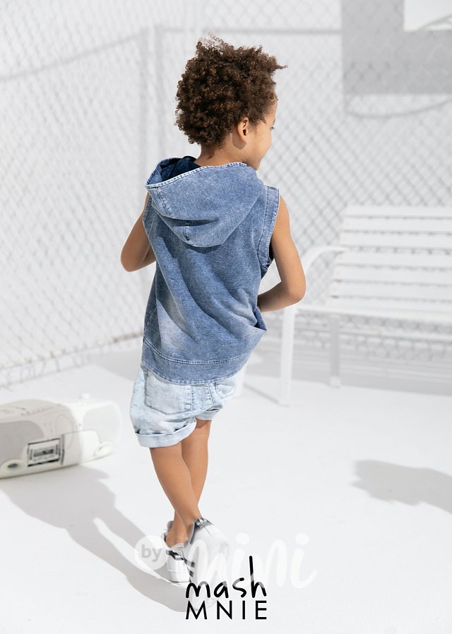 Jeans shorts ice blue *Premium*