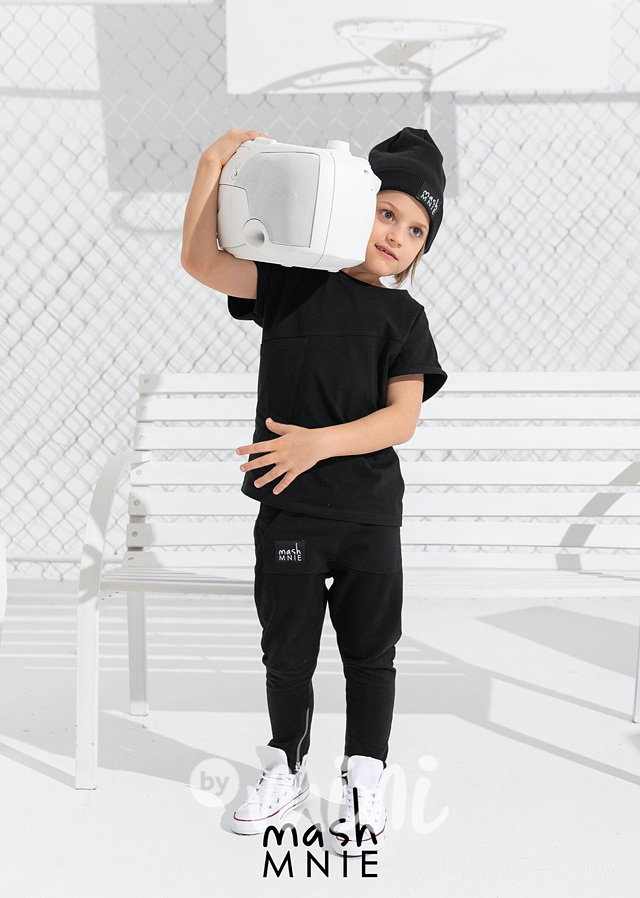 Černé baggy se zipy *Premium*