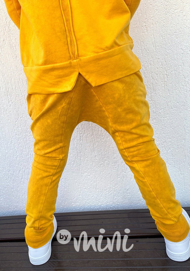 Despacito baggy acid wash yellow