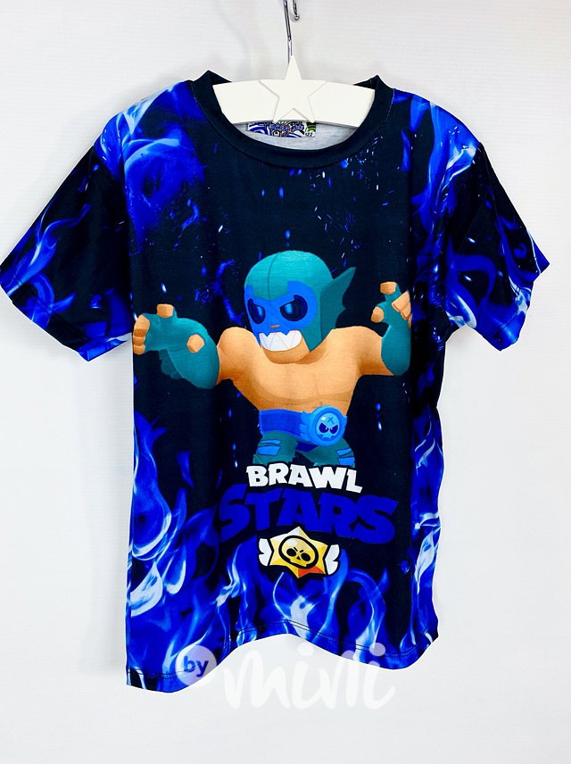 Brawl Stars chlapecké triko El Rudo - blue