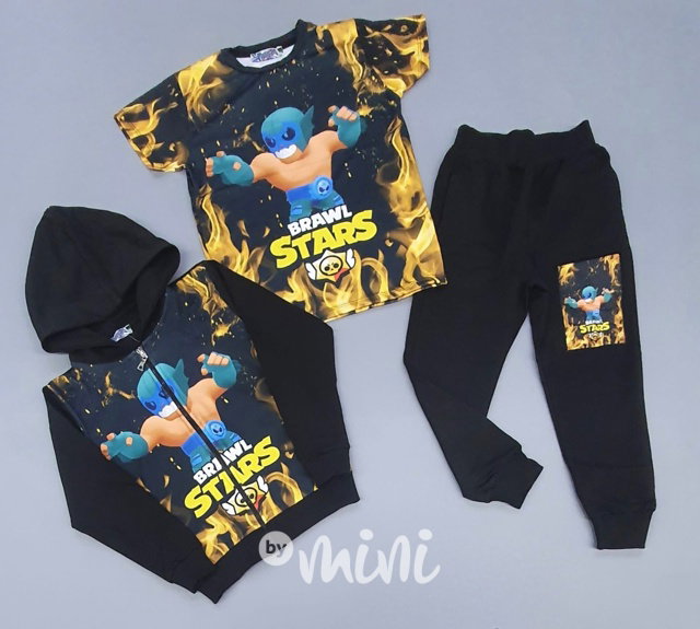 Brawl Stars chlapecký set oblečení El Rudo - yellow