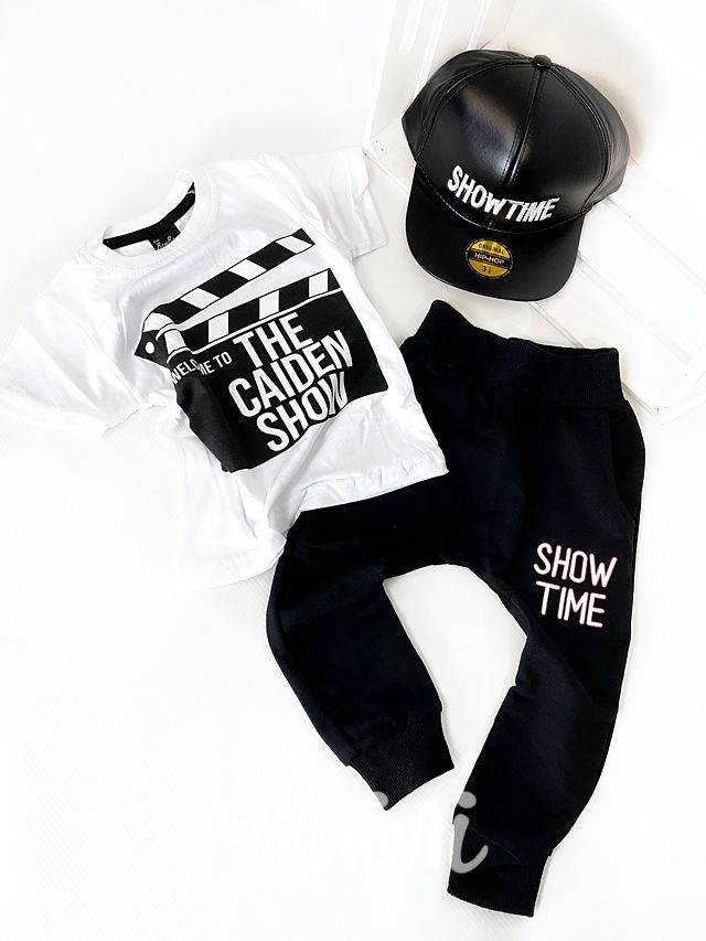 Show time 3ks komplet - black/white