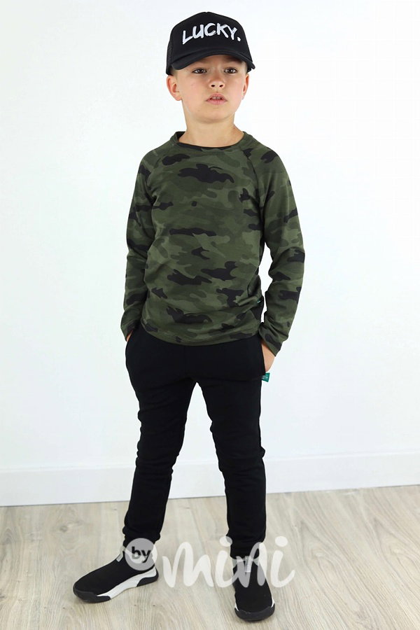 Dark army longsleeve triko