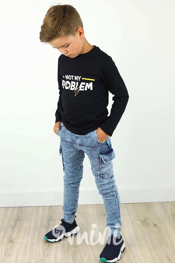 Not my problem longsleeve triko