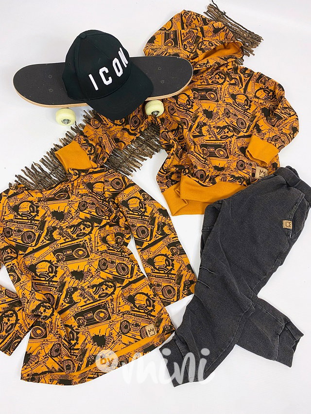 Saffron longsleeve chlapecké triko