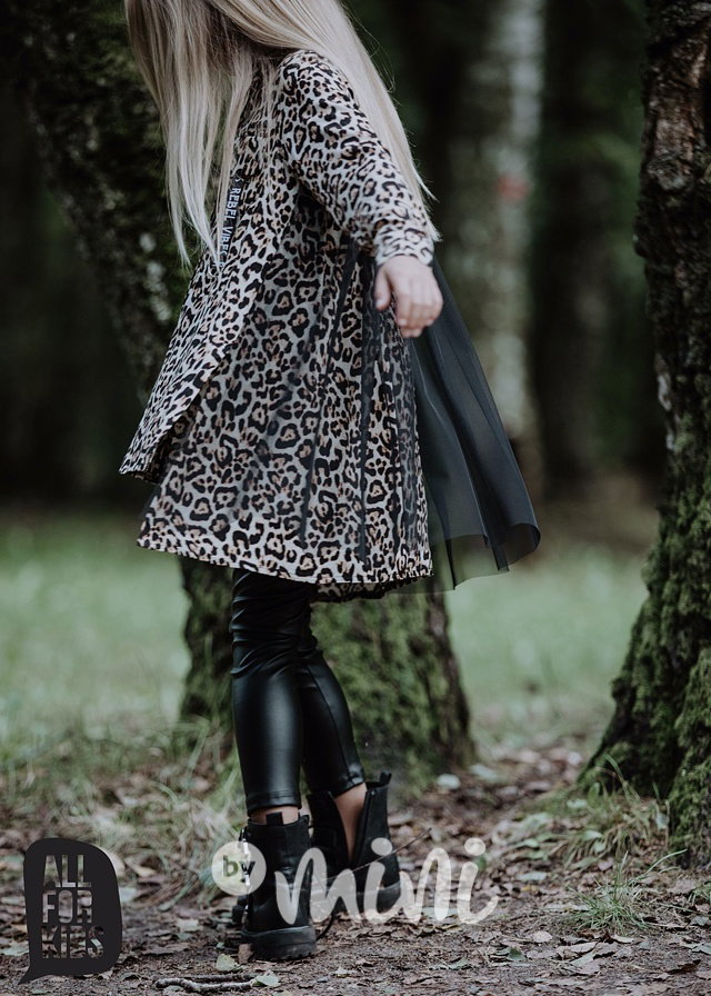 Long košile leopard s tylem *by AFK*