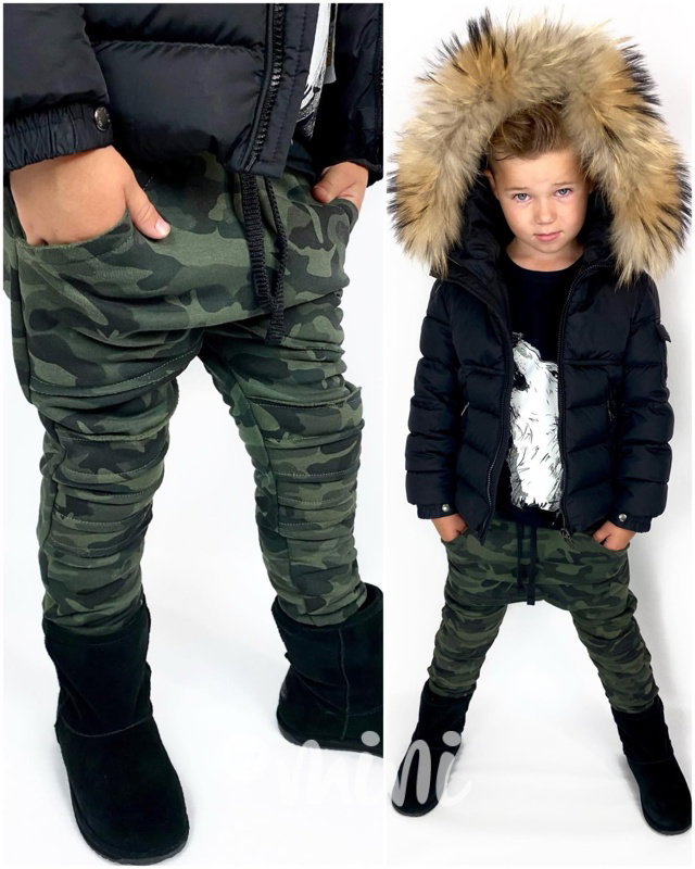 flísové baggy