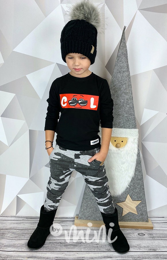 COOL longsleeve triko - černé