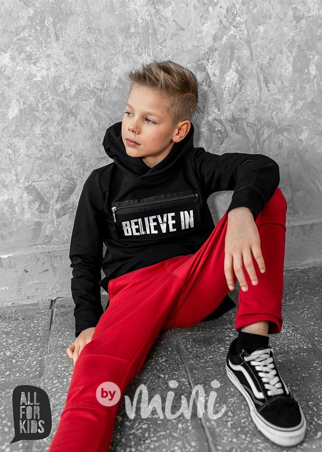 Believe mikina černá *AFK*