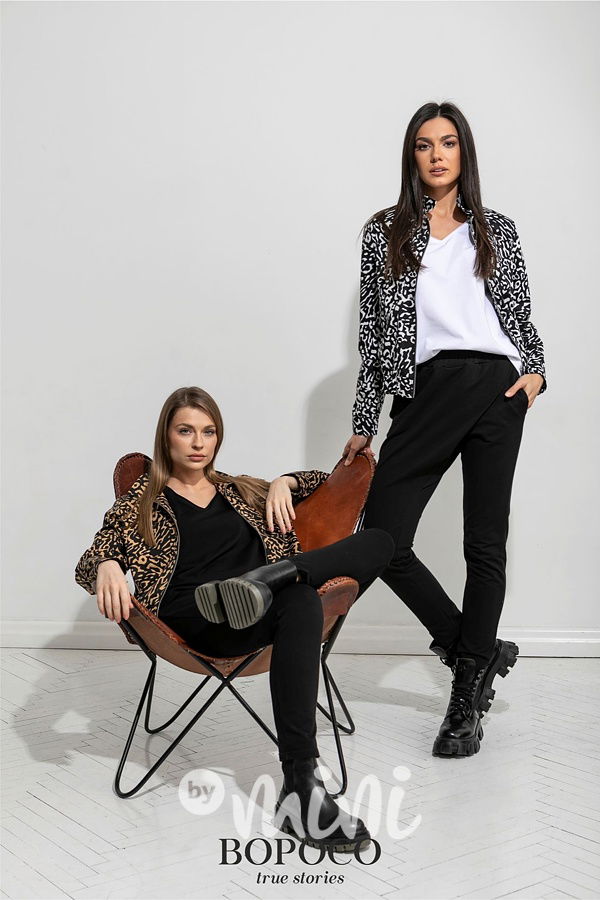 Baggy kalhoty černé #MiniMe