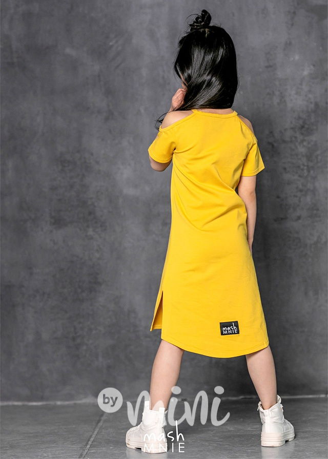LOVE šaty yellow *MashMnie*