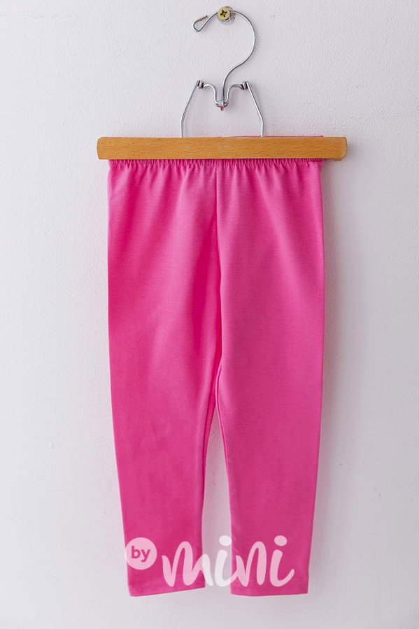 Dětské legíny Lily - dark pink