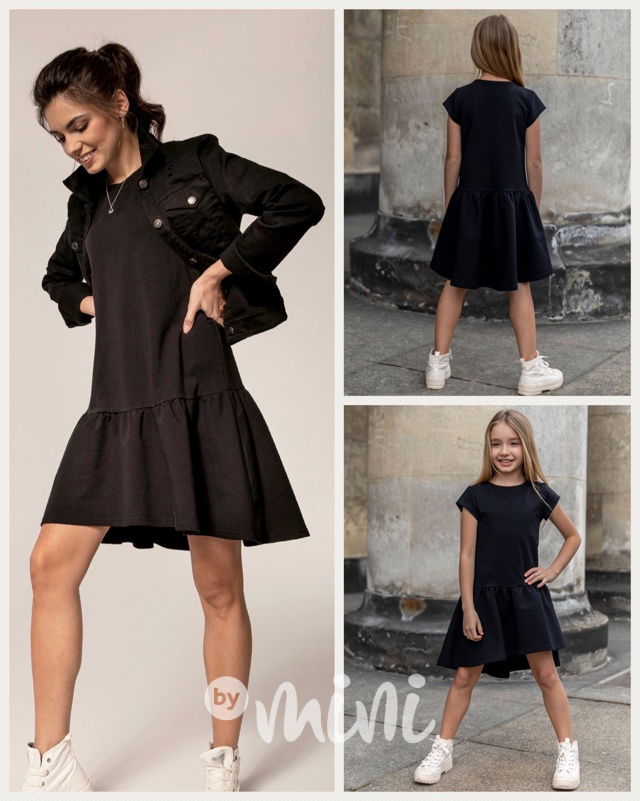 Černé letní šaty BESTSELLER