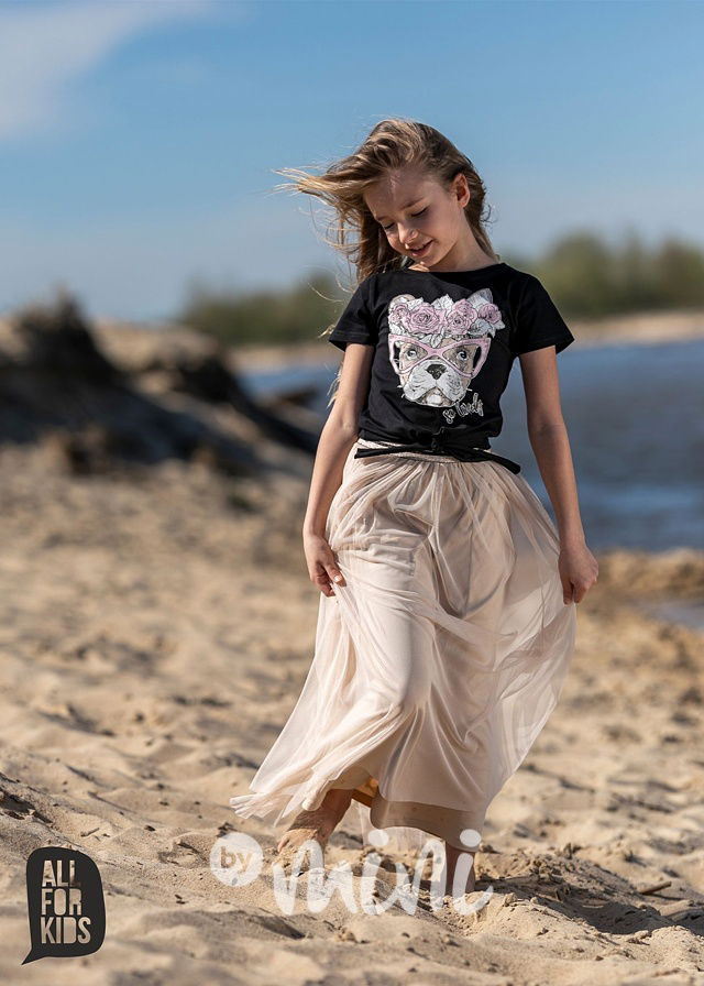 Blůzka buldoček - černá *AFK*