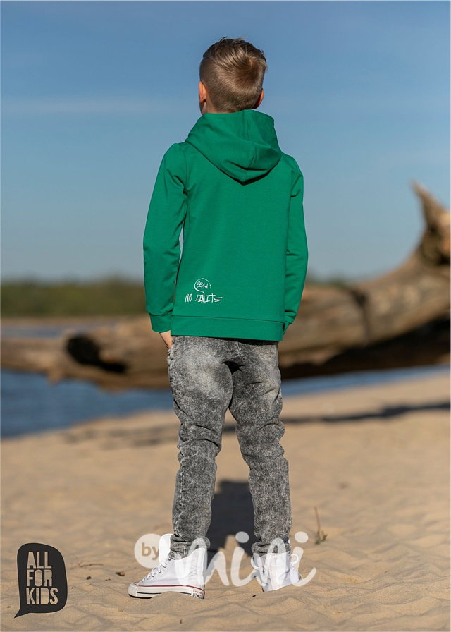 Jeans jogger kalhoty ice black