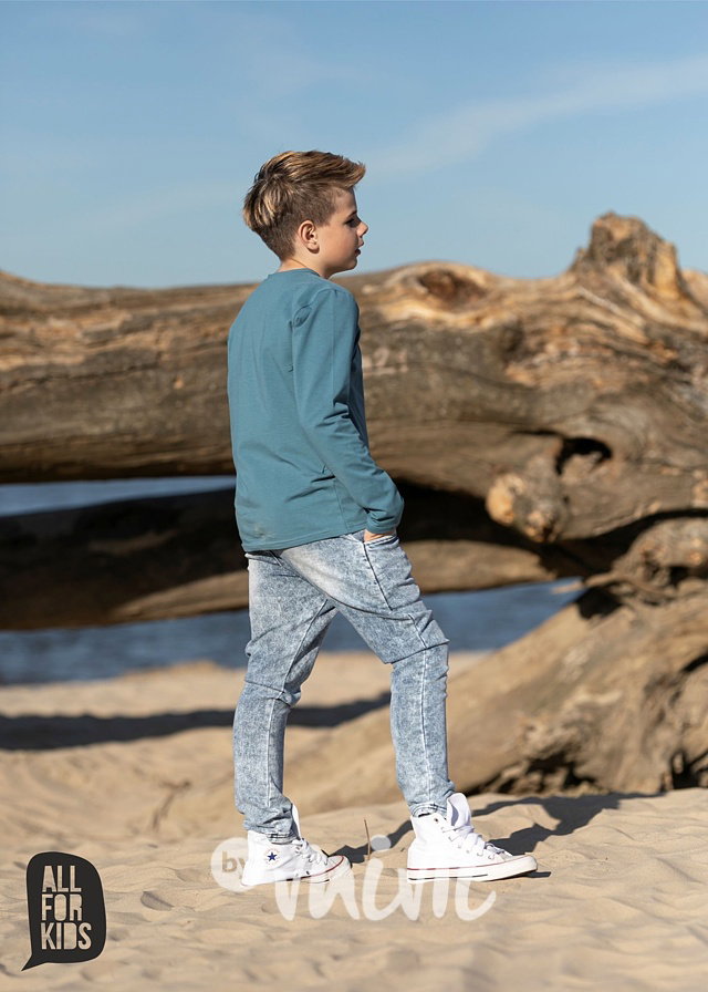 STAR longsleeve triko petrol