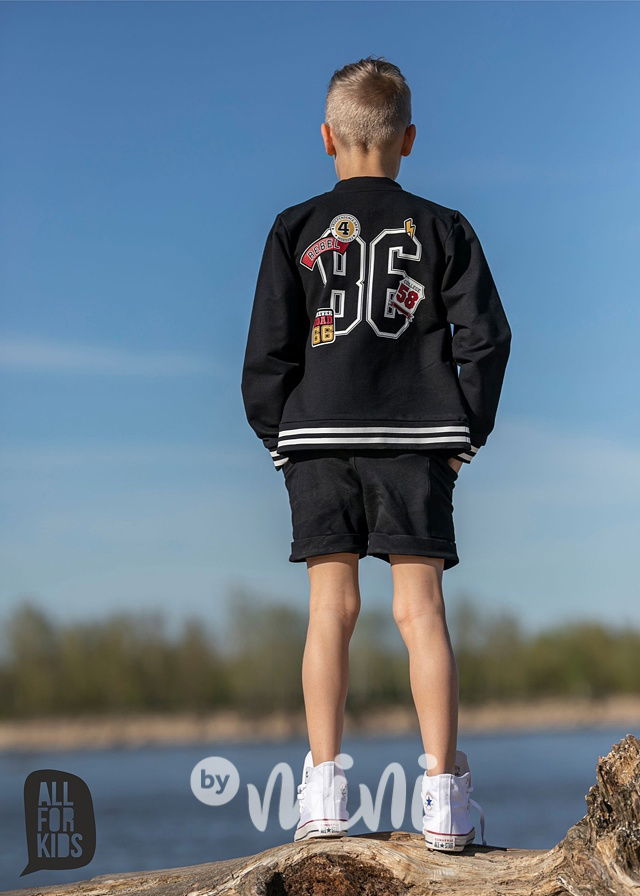 Road 66 mikina černá