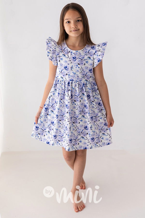 Lila passion dívčí šaty