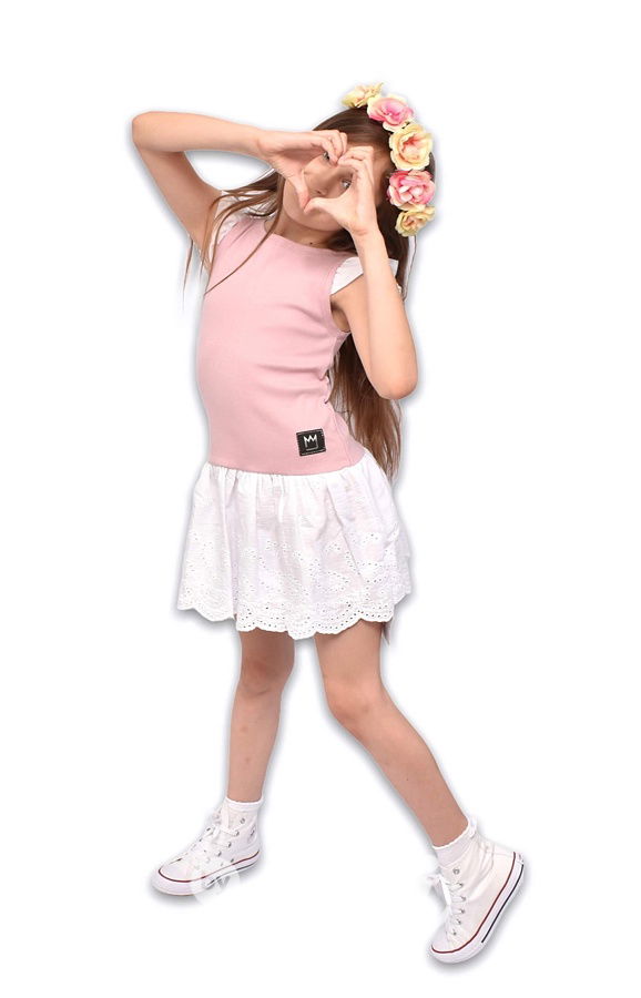 Pink&White letní šaty *TOP*