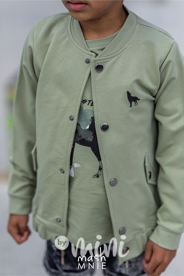 Pistácie mikinobunda *MashMnie*