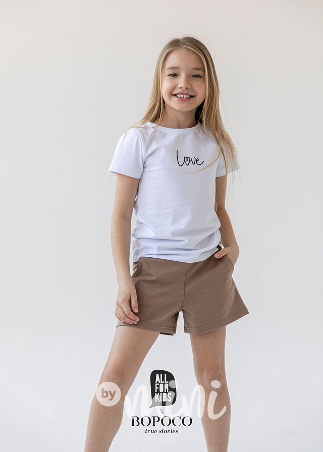 Chocolate loungewear kraťasy