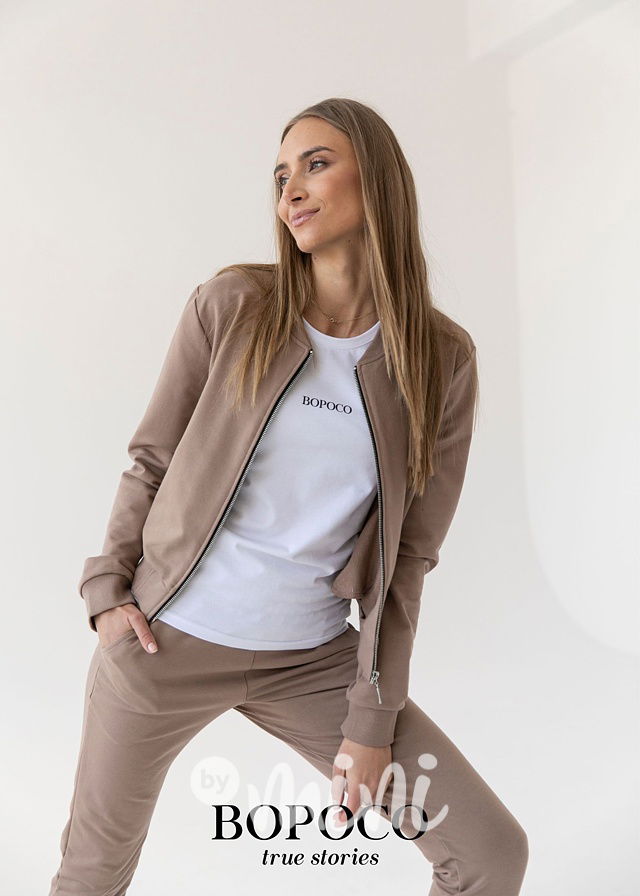 Chocolate loungewear mikina