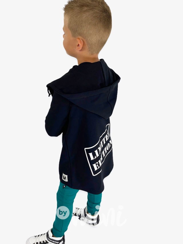 LIMITED EDITION long mikina - černá